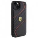 Ferrari Twist Metal Logo Back Case Защитный Чехол для Apple iPhone 15 Plus Ferrari Twist Metal Logo Back Case Защитный Чехол для Apple iPhone 15 Plus