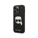 Fusion glue glitter silicone case for Apple iPhone 13 Pro black