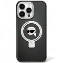 Karl Lagerfeld Ring Stand Karl Head MagSafe Back Case for Apple iPhone 15 Pro Karl Lagerfeld Ring Stand Karl Head MagSafe Back Case for Apple iPhone 15 Pro