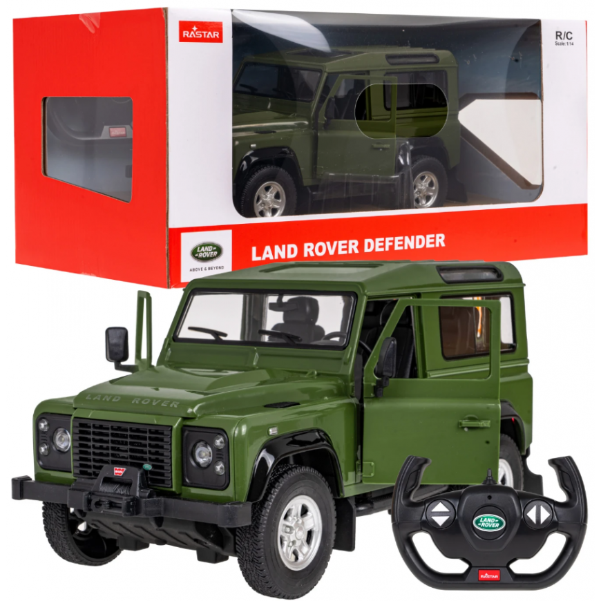 Rastar Land Rover Defender R/C Rotaļu mašīna 1:14