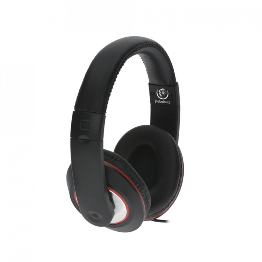 OEM Rebeltec wired headphones Fide black