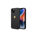 Case Ferrari FEHCP14MRBUK iPhone 14 Plus 6.7 inch Black/Black Hard Case Leather Stamp Side Case Ferrari FEHCP14MRBUK iPhone 14 Plus 6.7 inch Black/Black Hard Case Leather Stamp Side