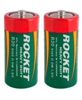 Rocket R20-2AA (D) Cellophane Pack 2pcs