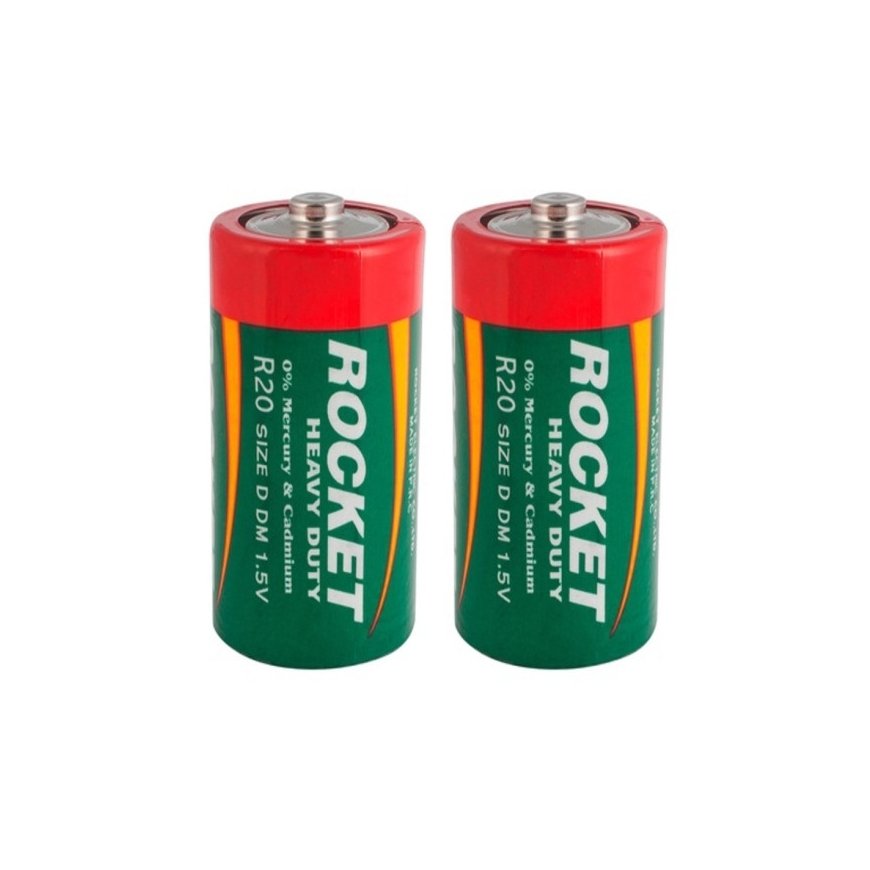 Rocket R20-2AA (D) Cellophane Pack 2pcs – 2