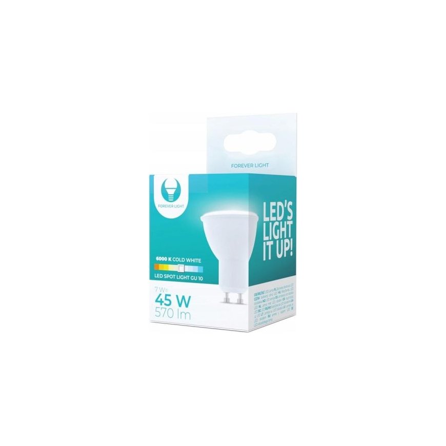 Forever Light LED bulb GU10 7W