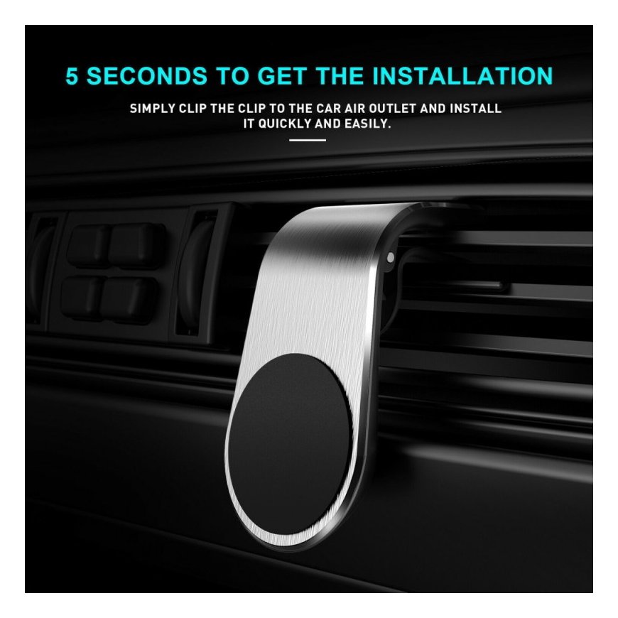 Maxlife car holder for air vent MXCH-13 magnetic silver – 2
