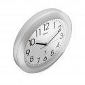 Mebus 52451 Sienas un galda pulkstenis Digitālais pulkstenis Apaļš Balts