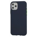 Fusion Solid Case Silicone Case For Apple iPhone 12 Pro Max Blue