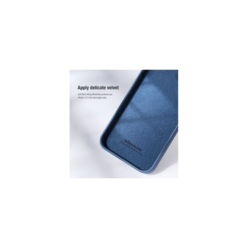 Fusion Solid Case Silicone Case For Apple iPhone 12 Pro Max Blue – 2