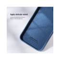 Fusion Solid Case Silicone Case For Apple iPhone 12 Pro Max Blue