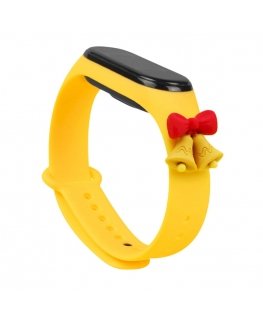 Fusion Xmas Bells for Xiaomi Mi Band 3 | 4 yellow
