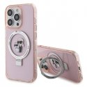 Karl Lagerfeld Ring Stand Karl&Choupettte MagSafe Back Case Aizsargapvalks Priekš Apple iPhone 15 Pro Max Karl Lagerfeld Ring Stand Karl&Choupettte MagSafe Back Case Aizsargapvalks Priekš Apple iPhone 15 Pro Max