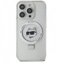 Karl Lagerfeld Ring Stand Choupette Head MagSafe Back Case Aizsargapvalks Priekš Apple iPhone 15 Karl Lagerfeld Ring Stand Choupette Head MagSafe Back Case Aizsargapvalks Priekš Apple iPhone 15