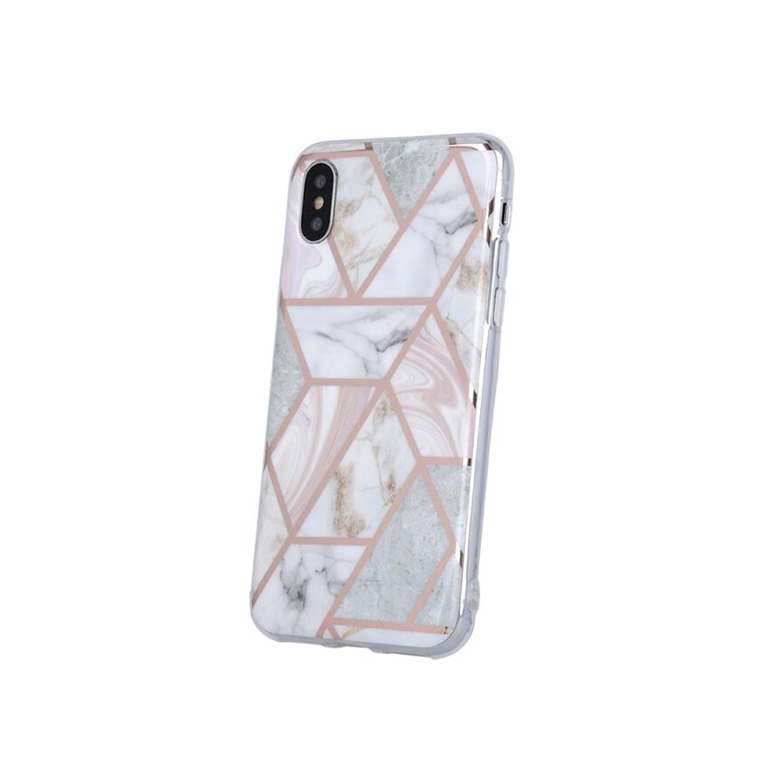 Fusion Geometric Marble silicone case For Apple iPhone 11 Pro pi