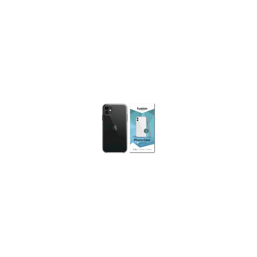 Fusion Ultra Clear Series 2 mm Silicone Case For Apple iPhone 12