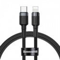 Setty USB magnetic cable 1m 2A nylon black Setty USB magnetic cable 1m 2A nylon black