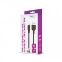 Setty cable USB - microUSB 3,0 m 2A black NEW Setty cable USB - microUSB 3,0 m 2A black NEW