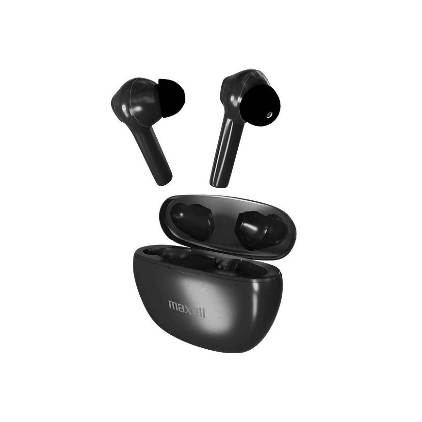 Maxell Dynamic+ wireless headphones with charging case Bluetooth black – 2