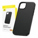 Phone Case for iPhone 15 ProMax Baseus Fauxther Series (Black) Phone Case for iPhone 15 ProMax Baseus Fauxther Series (Black)