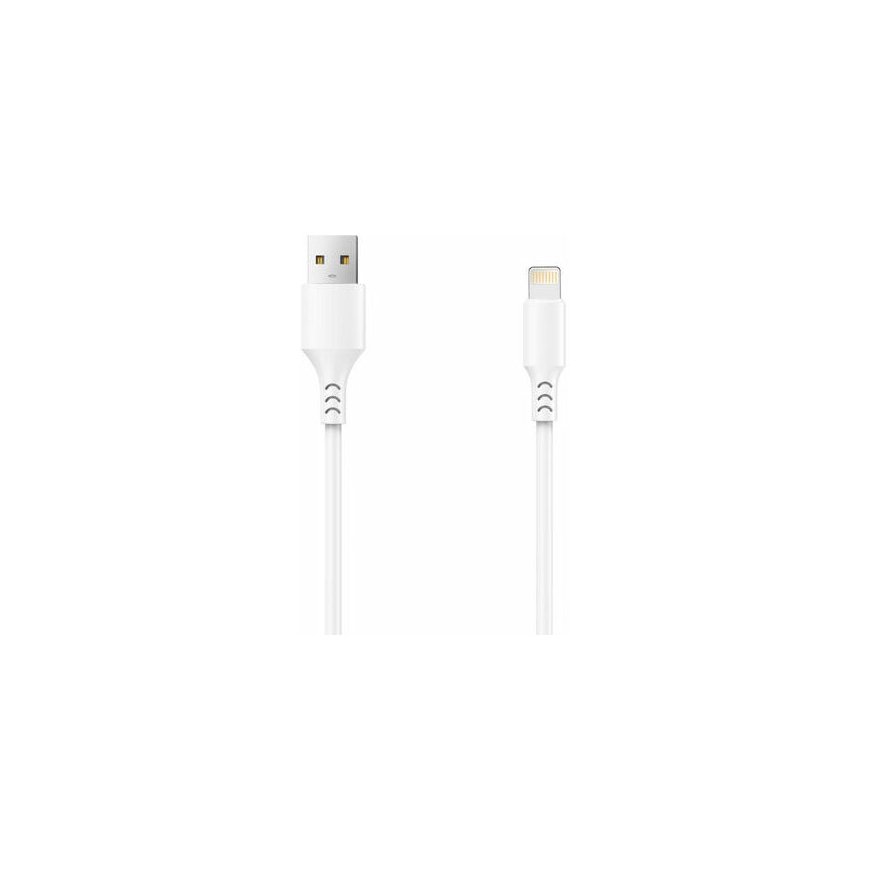 Setty cable USB - Lightning 3,0 m 2A white NEW – 2