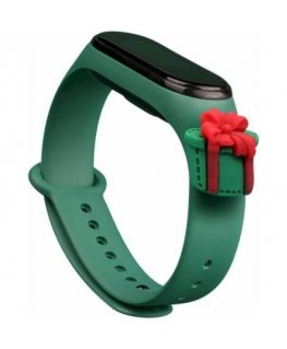Fusion Xmas Present for Xiaomi Mi Band 5 | Mi Band 6 green