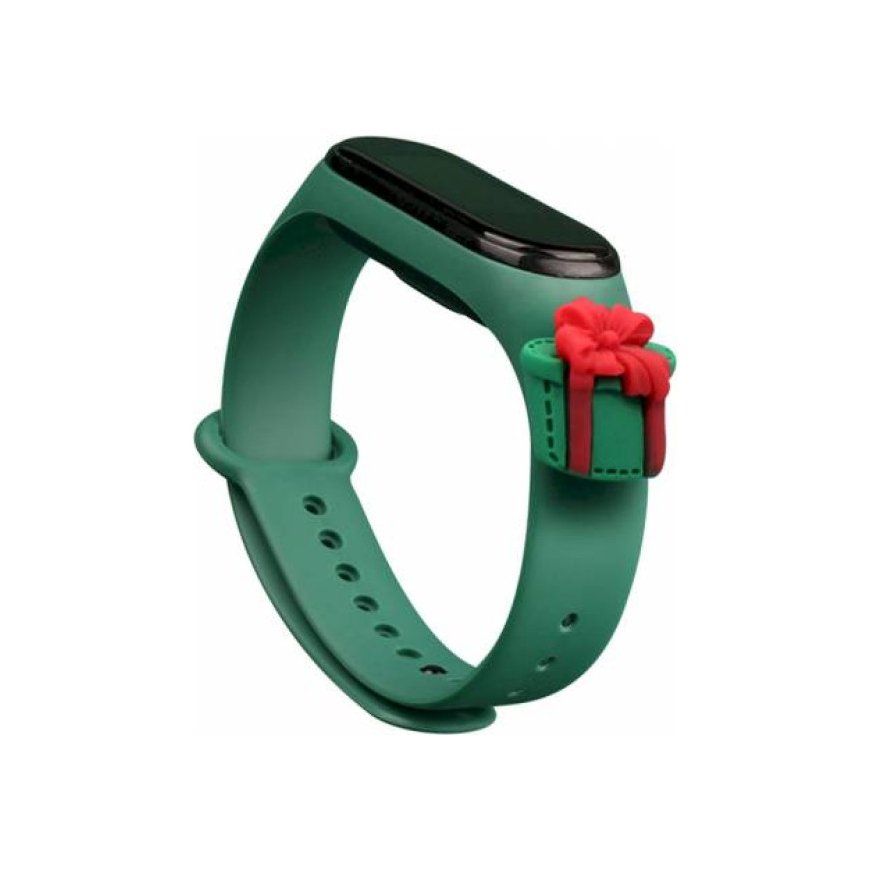 Fusion Xmas Present for Xiaomi Mi Band 5 | Mi Band 6 green