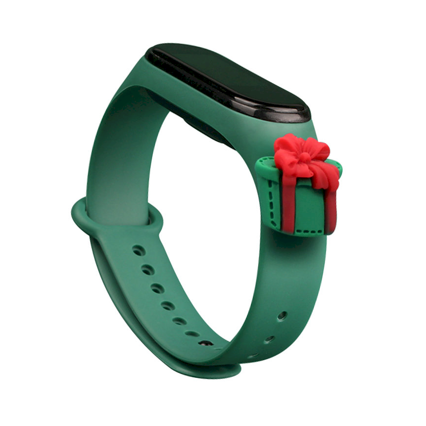 Fusion Xmas Present for Xiaomi Mi Band 5 | Mi Band 6 green – 2