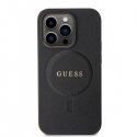 Guess Saffiano MagSafe Back Case Aizsargapvalks Priekš Apple iPhone 15 Pro Max Guess Saffiano MagSafe Back Case Aizsargapvalks Priekš Apple iPhone 15 Pro Max