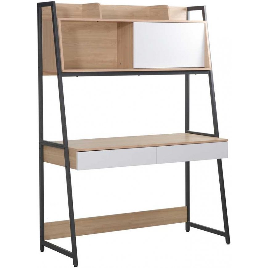 Self Desk STUDY with self 124x54xH171cm