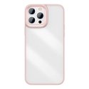 Baseus Crystal Transparent Case for iPhone 13 Pro (pink)