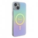 Guess IML Iridescent MagSafe Back Case for Apple iPhone 15 Plus Guess IML Iridescent MagSafe Back Case for Apple iPhone 15 Plus