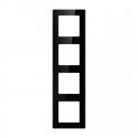 Quadruple frame socket Avatto N-TS10-Frame-B4 (black) Quadruple frame socket Avatto N-TS10-Frame-B4 (black)