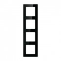 Quadruple frame socket Avatto N-TS10-Frame-B4 (black) Quadruple frame socket Avatto N-TS10-Frame-B4 (black)