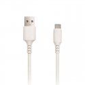 Setty cable USB - USB-C 3,0 m 2A white NEW Setty cable USB - USB-C 3,0 m 2A white NEW