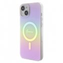 Guess IML Iridescent MagSafe Back Case for Apple iPhone 15 Plus Guess IML Iridescent MagSafe Back Case for Apple iPhone 15 Plus