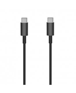 Setty cable USB-C - USB-C 1,0 m 3A black