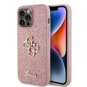 Guess Glitter Script Big 4G Back Case for Apple iPhone 15 Pro Max Guess Glitter Script Big 4G Back Case for Apple iPhone 15 Pro Max