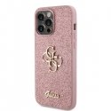 Guess Glitter Script Big 4G Back Case for Apple iPhone 15 Pro Max Guess Glitter Script Big 4G Back Case for Apple iPhone 15 Pro Max