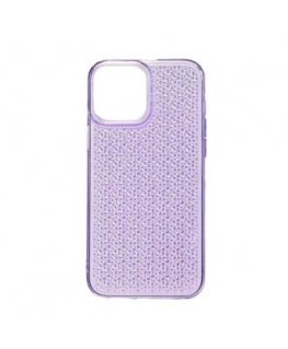 iLike Apple iPhone 13 Silicone case Shine Transparent Violet