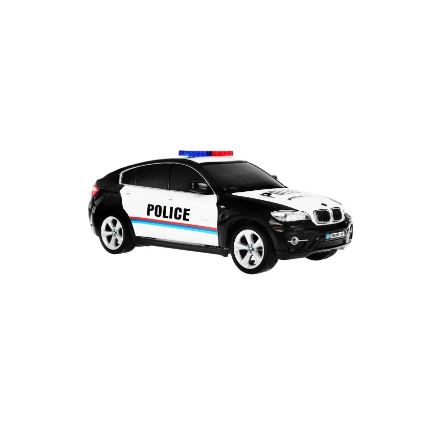 RoGer R/C BMW X6 Police Toy Car 1:24 – 3