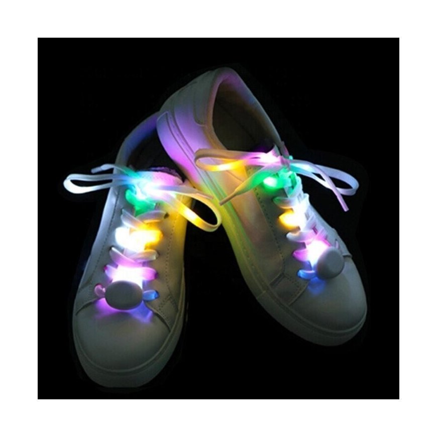 Goodbuy shoelaces with LED light white