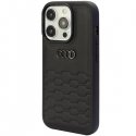 Audi GT Synthetic Leather Back Case for Apple iPhone 15 Pro Audi GT Synthetic Leather Back Case for Apple iPhone 15 Pro