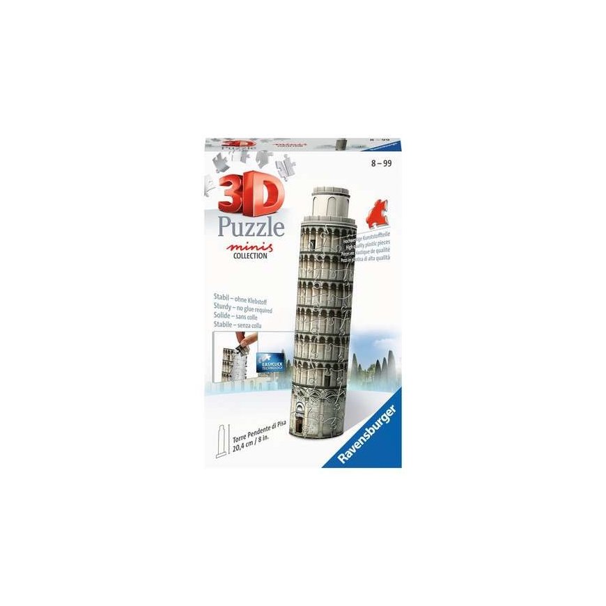 Ravensburger Mini Schiefer Turm - Pisa 3D pusle Ehitised