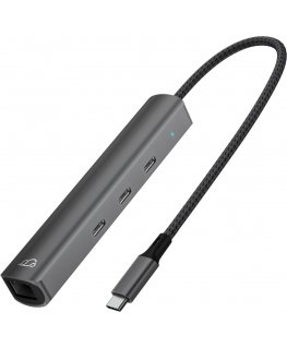 Bluecloud USB-C to USB-C hub and Gigabit ethernet adapter