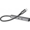 Bluecloud USB-C-USB-C -hubi ja gigabit ethernet -sovitin Bluecloud USB-C-USB-C -hubi ja gigabit ethernet -sovitin
