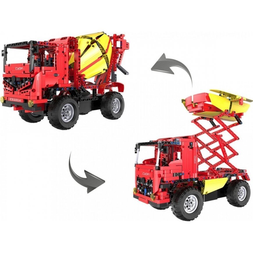 CaDa C51014W R/C Бетономешалка Игрушечная Mашинка Конструктор 814 деталей – 2