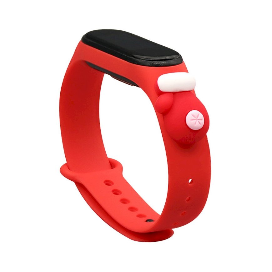 Fusion Xmas Glove for Xiaomi Mi Band 5 | Mi Band 6 red – 2