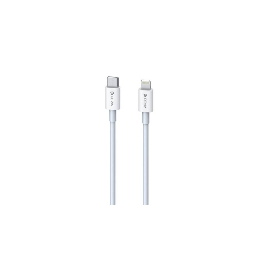 Devia cable Smart PD USB-C - Lightning 3A 20W white – 2