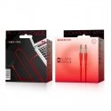 Borofone BL1 Premium AUX Cable 3.5 mm - 3.5 mm 1m red Borofone BL1 Premium AUX Cable 3.5 mm - 3.5 mm 1m red
