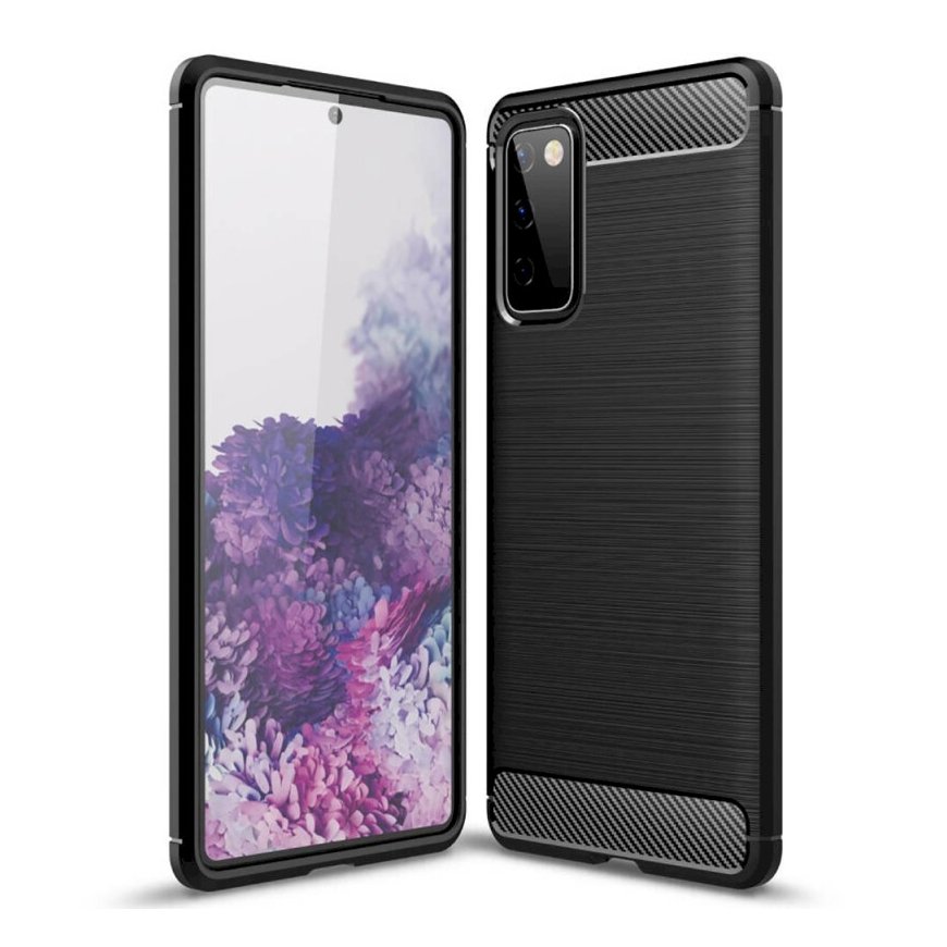 Fusion trust silicone back case for Oppo A92 | A72 | A52 black